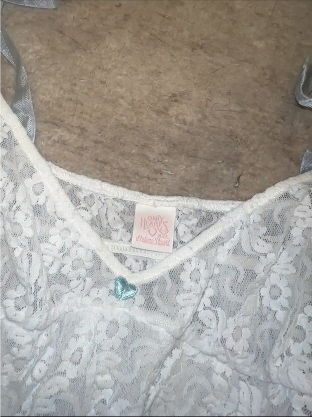 Only Hearts NWT Heart Lace Low Back Chemise - Picture 5 of 8